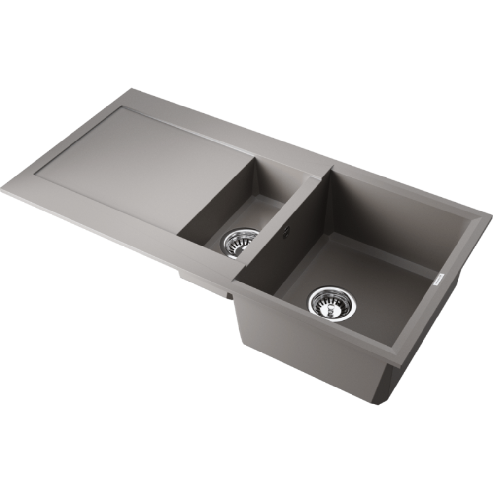 Мойка кухонная Omoikiri Sakaime 100 Серый матовый 4993562 — изображение 2