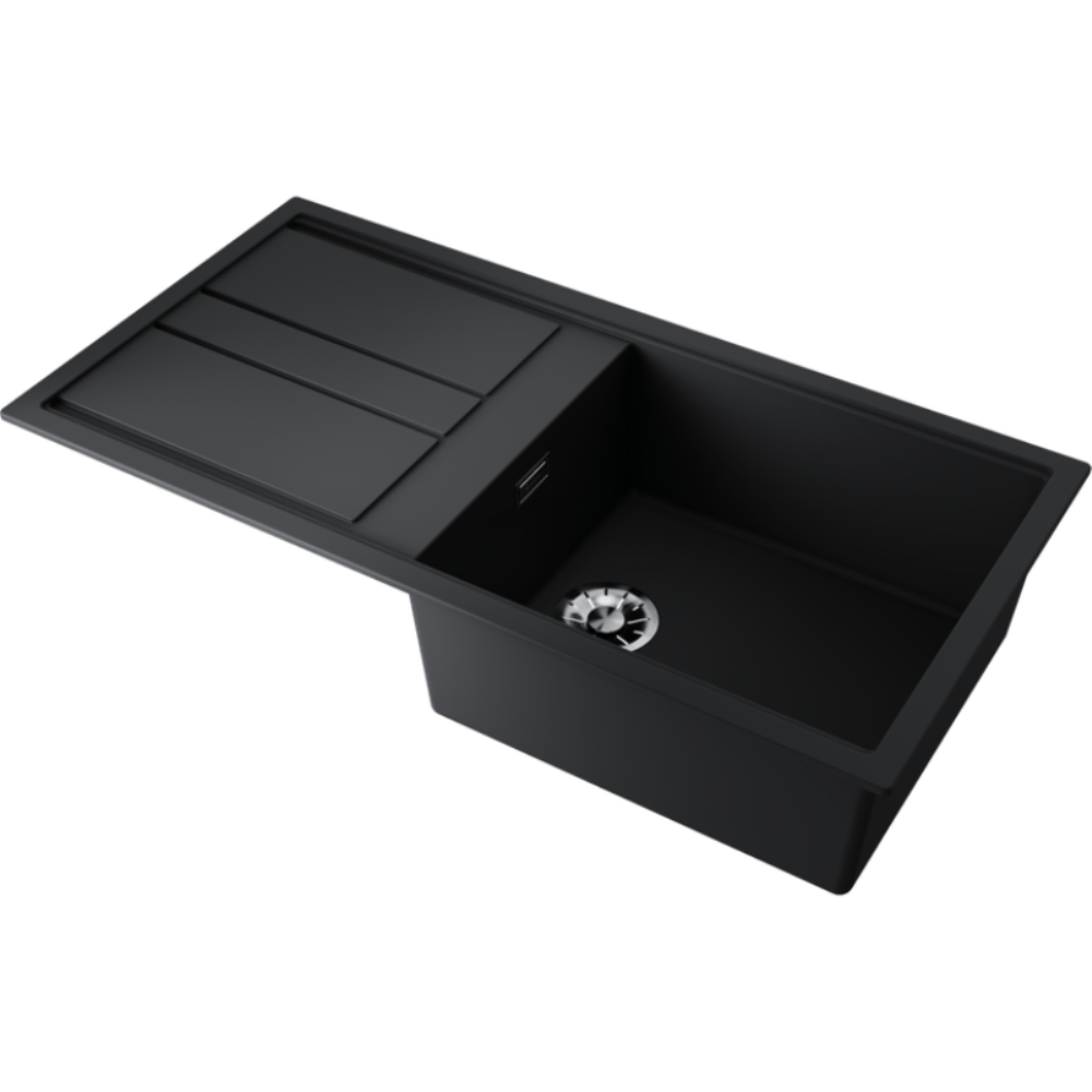 Мойка кухонная Omoikiri Kitagawa 100 Графит 4993786 — изображение 2