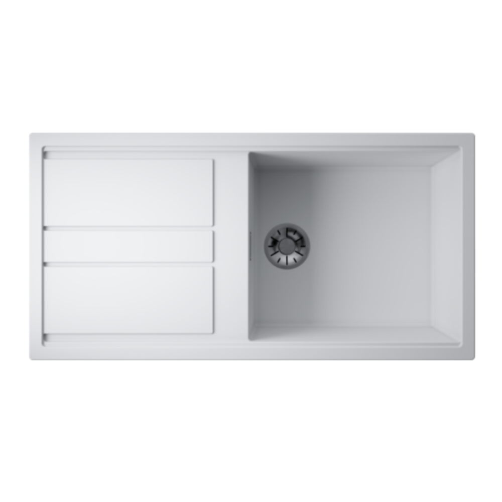 Мойка кухонная Omoikiri Kitagawa 100 Белый матовый 4993787