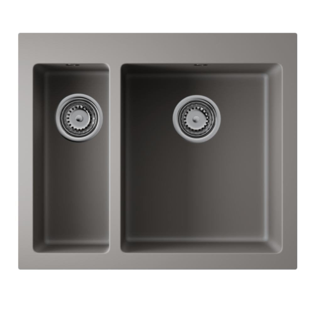 Мойка кухонная Omoikiri Bosen 590 Серый матовый 4993822