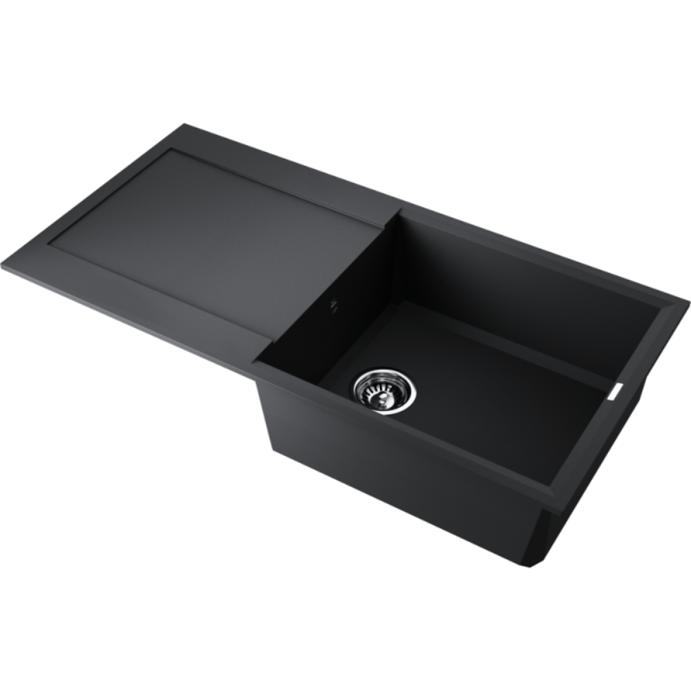 Мойка кухонная Omoikiri Sakaime 100 Черный матовый 4993884 — изображение 2