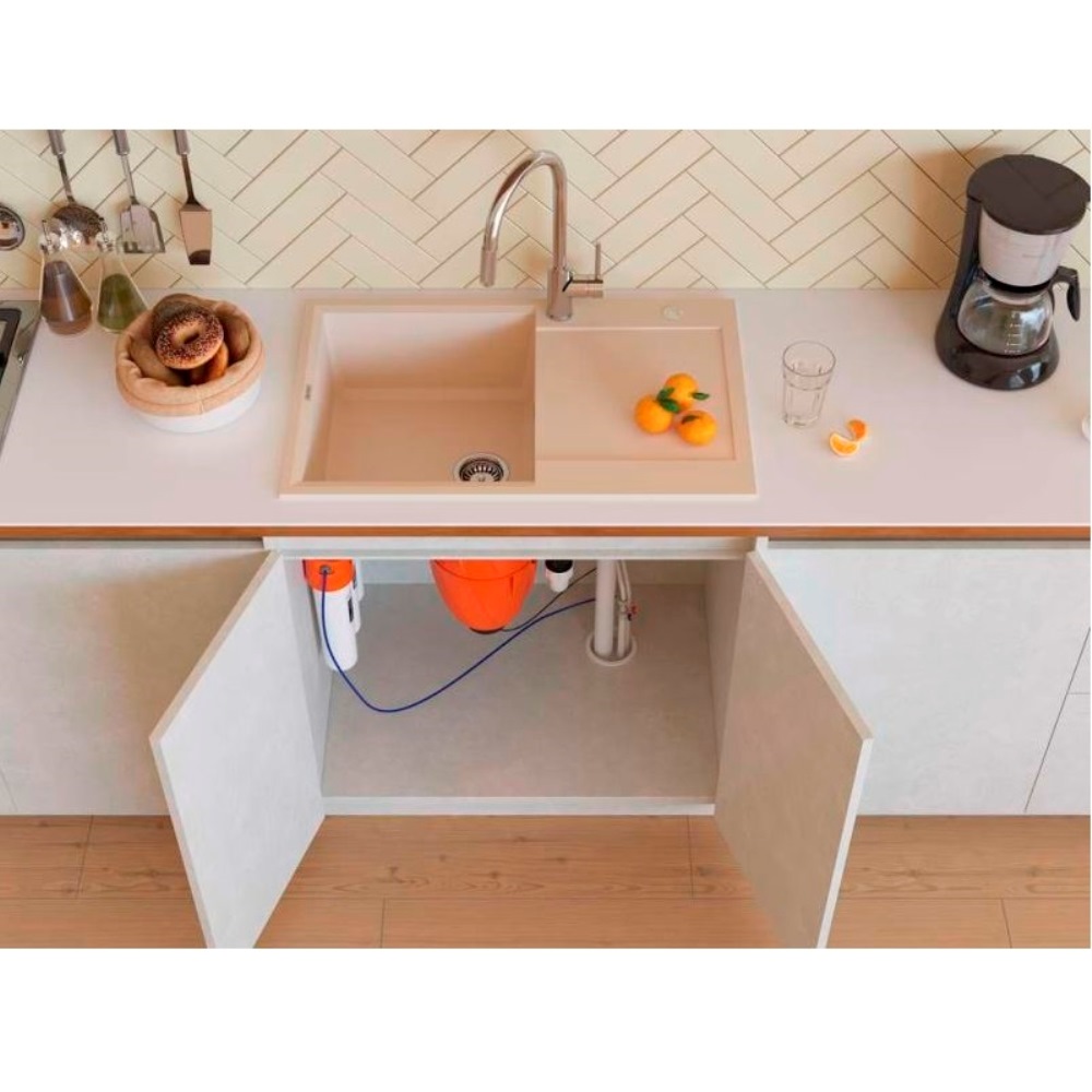 Мойка кухонная Omoikiri Sakaime 78 Белый матовый 4993903 — изображение 2