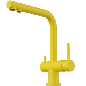 Смеситель для кухни Omoikiri Nagano Желтый матовый 4994435