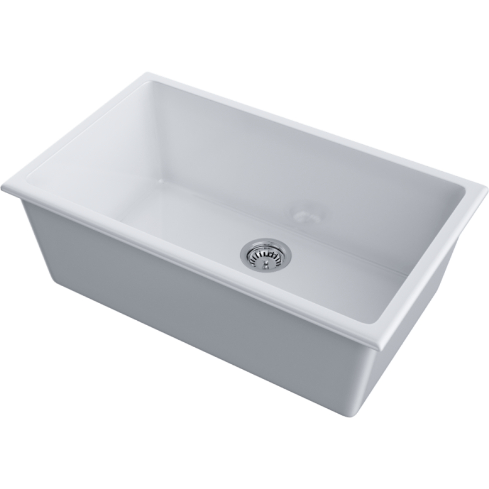 Мойка кухонная Omoikiri Okinoshima 76 Белый глянцевый 4997151 — изображение 2